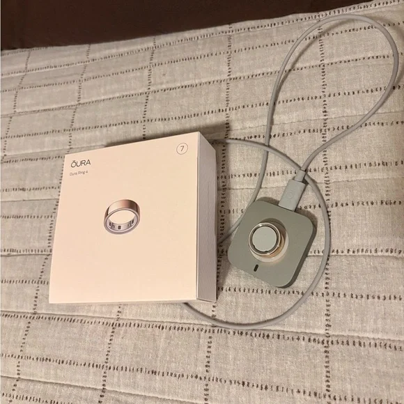 Oura Ring Gen 4 in Rose Gold- Size 7 - Picture 3 of 5